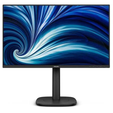 МОНИТОР 23.8" PHILIPS 24B2N3200J/00 Black с поворотом экрана (IPS, 1920x1080, 120Hz, 4 ms, 178°/178°, 300 cd/m, 1500:1)
