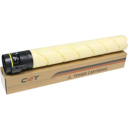 Тонер-картридж для KONICA MINOLTA Bizhub C227/C287 Yellow (NF8) 467г, 21000 стр. (A8K3230/A8K3250/TN-221Y) CET