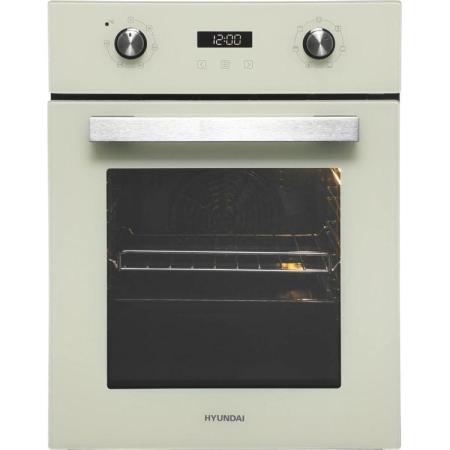 Духовой шкаф Электрический Hyundai HEO 45411 BE стекло бежевое/серебристый