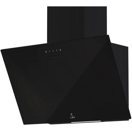 Вытяжка каминная Lex Moza 500 черный управление: кнопочное (1 мотор)