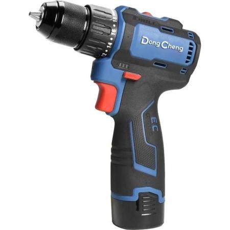 Дрель-шуруповерт DONGCHENG DCJZ1604, 2Ач,  с двумя аккумуляторами [dcjz1604(type e)]