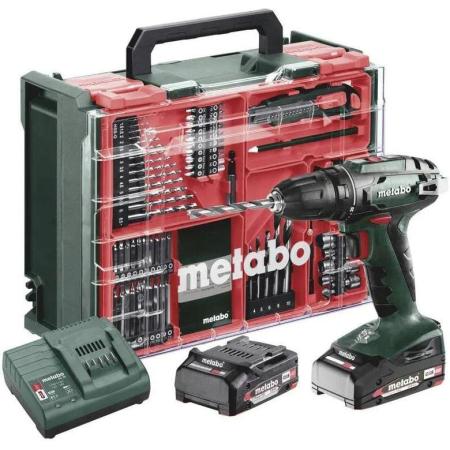 Дрель ударная METABO BS 18 Set [602207710]