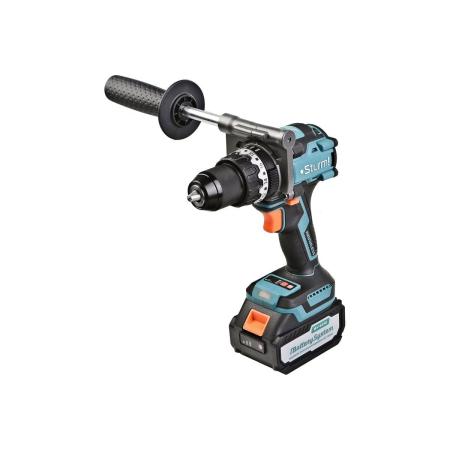 Sturm Дрель аккумуляторная ударн., б/щ 18В, 1BatterySystem, 130Нм, 1x4.0Ач, кейс CD1655BLI