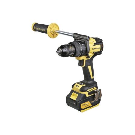 Hanskonner Дрель акк б/щ удар,18В,1BatterySystem,150Нм,1х4Ач, ЗУ, кейс HCD2030
