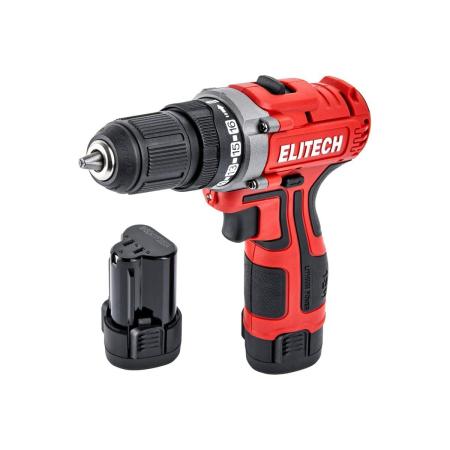 Elitech Дрель аккумуляторная ДА 12Л2 (E2201.043.01) 205668