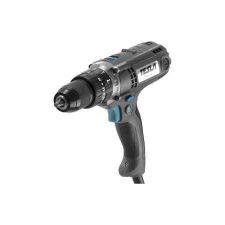 Tesla Дрель-шуруповерт уд. TDS450H 450Вт 13мм БЗП 0-480/0-1800об/мин 75Нм 696687