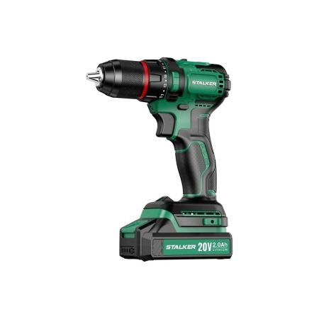 ALTECO Бесщеточная аккумуляторная дрель-шуруповерт STALKER D20 Li BL 69834