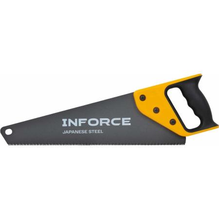 Inforce Ножовка по дереву 7-8 TPI, 400 мм 06-08-29
