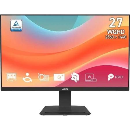 27" Монитор MSI Pro MP273Q E7,  2560x1440,  IPS,  75Гц,  2хHDMI,  1хDP,  черный [9s6-3pb4ch-278]