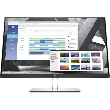 27" Монитор HP E27q G4,  2560x1440,  IPS,  75Гц,  1хHDMI,  2хDP,  черный и серебристый [9vg82a9]