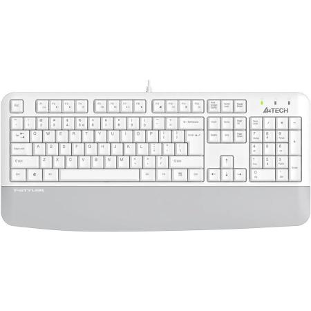 Клавиатура A4TECH Fstyler FK20, USB, белый