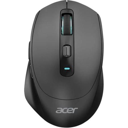 Мышь беспроводная Acer OMR504, Bluetooth/Радио, оптическая, USB, 3200dpi, черный [zl.mce11.01d]