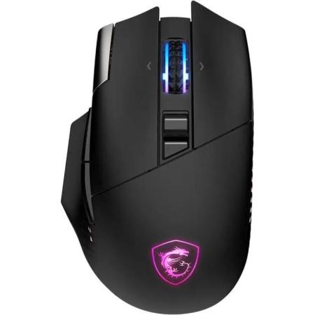 Мышь беспроводная MSI VERSA PRO W, игровая, Bluetooth/Радио, оптическая, 26000dpi, черный [s12-4301340-cla]