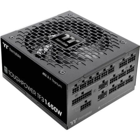 Блок питания Thermaltake ATX 1650W Toughpower TF3 Gen.5 80+ titanium (20+4pin) APFC 140mm fan color LED 16xSATA Cab Manag RTL