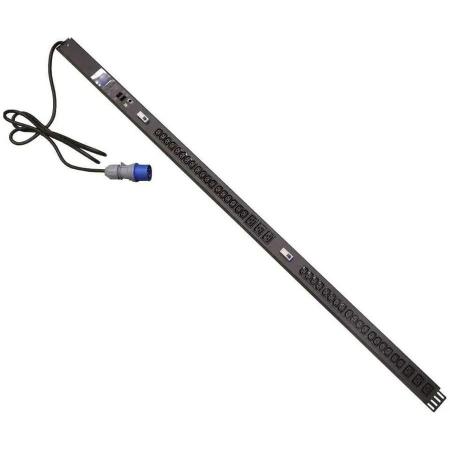 Блок распределения питания LanMaster TWT-PDVMT1-6X36-32A,  вертикал.размещ.,  C19Х6,  C13Х36,  Тип вход. тока 32A,  3м