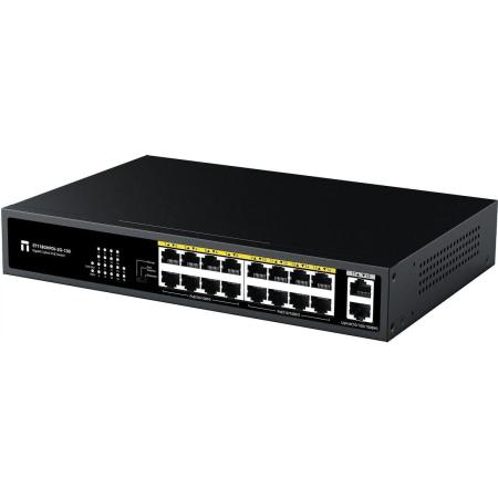 Коммутатор Netis ST118GHPDI-2G-130, неуправляемый