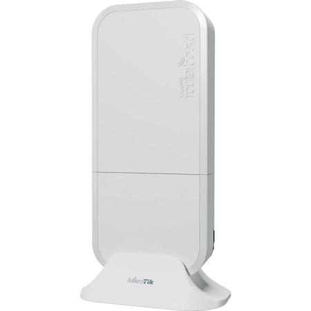 Wi-Fi роутер MIKROTIK wAP ax,  Wi-Fi 6,  AX3000,  2.4/5ГГц, 1 LAN,  белый [wapg-5haxd2haxd]