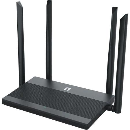 Wi-Fi роутер Netis N3D,  Wi-Fi 5,  AC1200,  2.4/5ГГц, 3 LAN,  черный