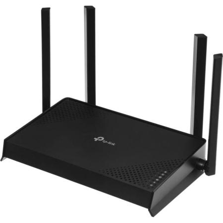 Wi-Fi роутер TP-LINK Archer BE220,  Wi-Fi 7,  BE3600,  2.4/5ГГц, 4 LAN,  черный
