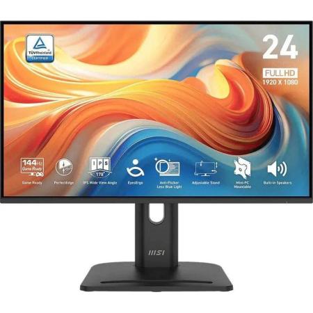 23.8" Монитор MSI Pro MP245PG E14,  1920x1080,  IPS,  144Гц,  1хHDMI,  1хDP,  черный [9s6-3pe39m-014]