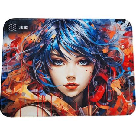 Коврик для мыши Cactus Girl ткань, 400х300х3мм [cs-mp-pro11xl]