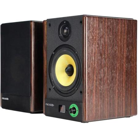 Колонки Bluetooth Microlab Solo 5,  2.0,  коричневый