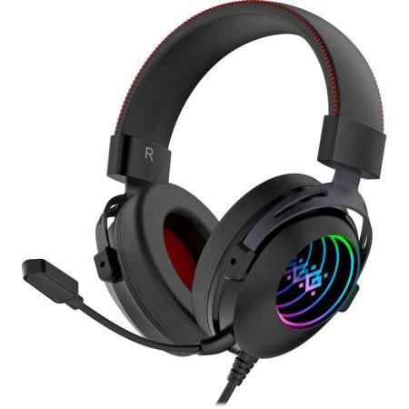 Гарнитура Defender Echo,  для компьютера, накладные,  проводные USB/3,5 мм, черный [62420]