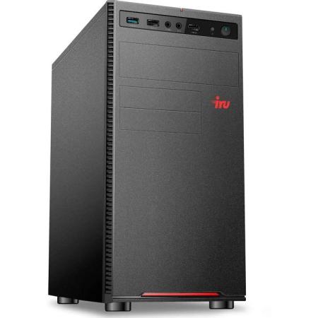 Компьютер iRU Planio 320A5SEV AMD Ryzen 5 3400G,  DDR4 16ГБ, 256ГБ SSD, AMD Radeon Vega 11,  FreeDOS,  черный