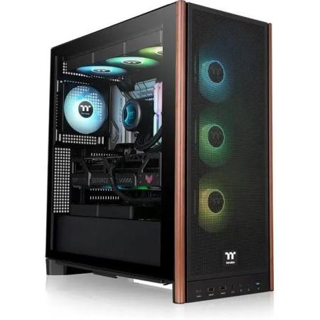 Корпус ATX Thermaltake S370 WS, Midi-Tower, без БП,  черный [ca-11j-00m1wn-00]