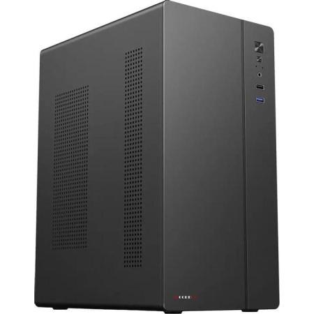 Корпус mATX Accord ACC-266, Mini-Tower, без БП,  черный