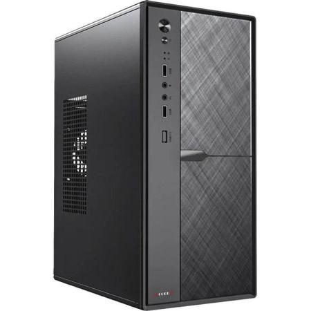Корпус mATX Accord ACC-1603, Mini-Tower, без БП,  черный