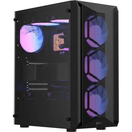 Корпус ATX Formula Air Power G1 Plus, Midi-Tower, без БП,  черный [air power g1 plus black]