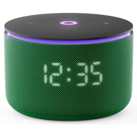 Умная колонка ЯНДЕКС Станция Мини 3 Про, 18Вт, с Алисой, зеленый Zigbee [yndx-00059grn]