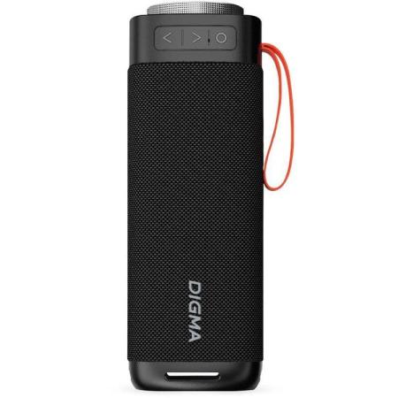 Колонка портативная Digma D-PS1522, 60Вт, черный [ps1522b]