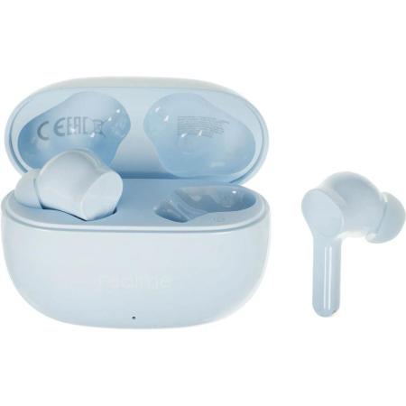 Наушники REALME Buds T200x, Bluetooth, внутриканальные, синий [6941764471917]