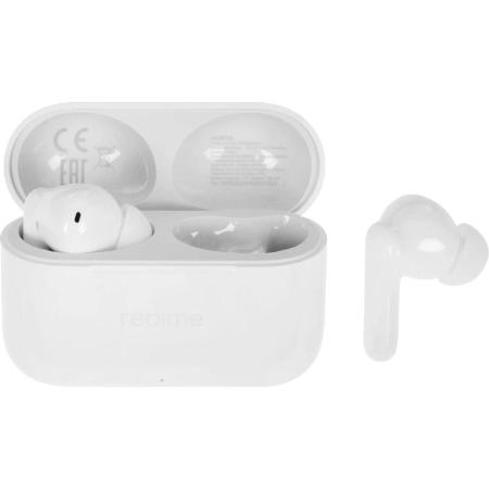 Наушники REALME Buds T200, Bluetooth, внутриканальные, белый [6941764462076]