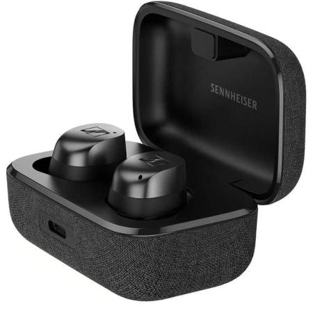 Наушники Sennheiser Momentum True Wireless 4, Bluetooth, внутриканальные, графитовый [700365 mtw4 black graphite]