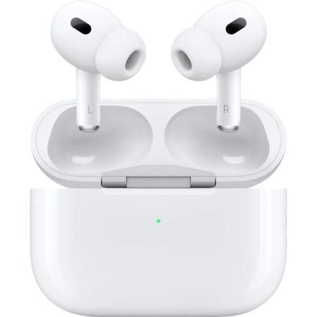 Наушники Apple AirPods Pro 2 2023 A3047/A3048/A2968, Bluetooth, внутриканальные, белый [mtjv3hn/a]