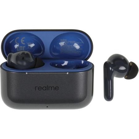 Наушники REALME Buds T200, Bluetooth, внутриканальные, серый [6941764462069]