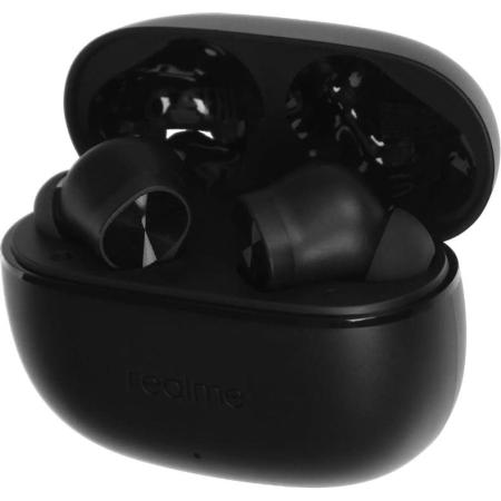 Наушники REALME Buds T200x, Bluetooth, внутриканальные, черный [6941764461727]