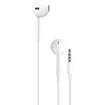Наушники Apple EarPods A1472, 3.5 мм, вкладыши, белый [mwu53fe/a]