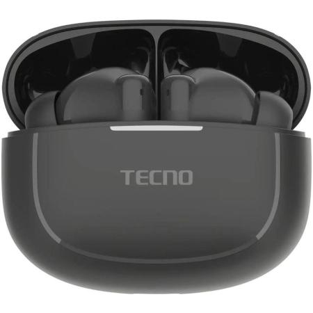 Наушники TECNO Buds 4 Air BD04, Bluetooth, внутриканальные, черный [bd04 air black]