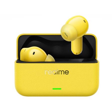 Наушники REALME Buds T500 Pro, Bluetooth, внутриканальные, желтый [6941764483897]