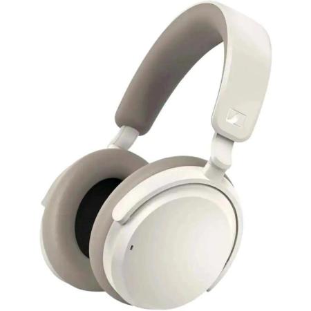 Наушники Sennheiser Accentum Wireless, Bluetooth/USB Type-C, мониторные, белый [acaebt white]