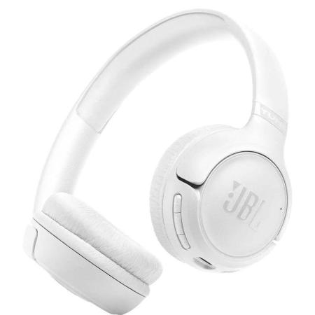 Наушники JBL Tune 530BT, Bluetooth, накладные, белый [jblt530btwht]