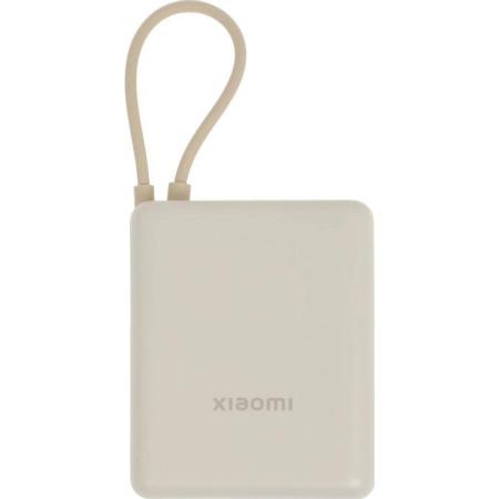 Внешний аккумулятор (Power Bank) Xiaomi BHR9333GL,  10000мAч,  бежевый