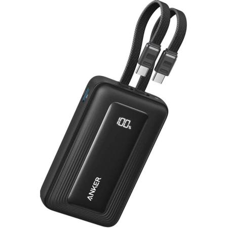 Внешний аккумулятор (Power Bank) ANKER Zolo A1680H12,  10000мAч,  черный