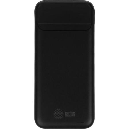 Внешний аккумулятор (Power Bank) Cactus CS-PBFSCA-10000,  10000мAч,  черный