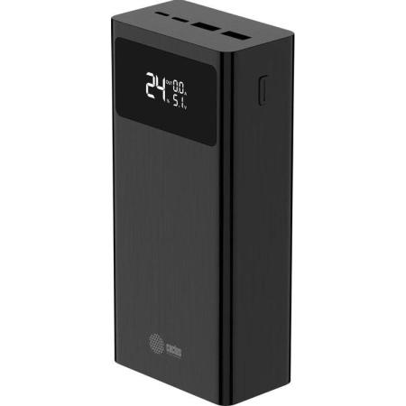 Внешний аккумулятор (Power Bank) Cactus CS-PBFSKA-30000,  30000мAч,  черный