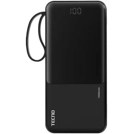 Внешний аккумулятор (Power Bank) TECNO OnGO L101,  10000мAч,  черный